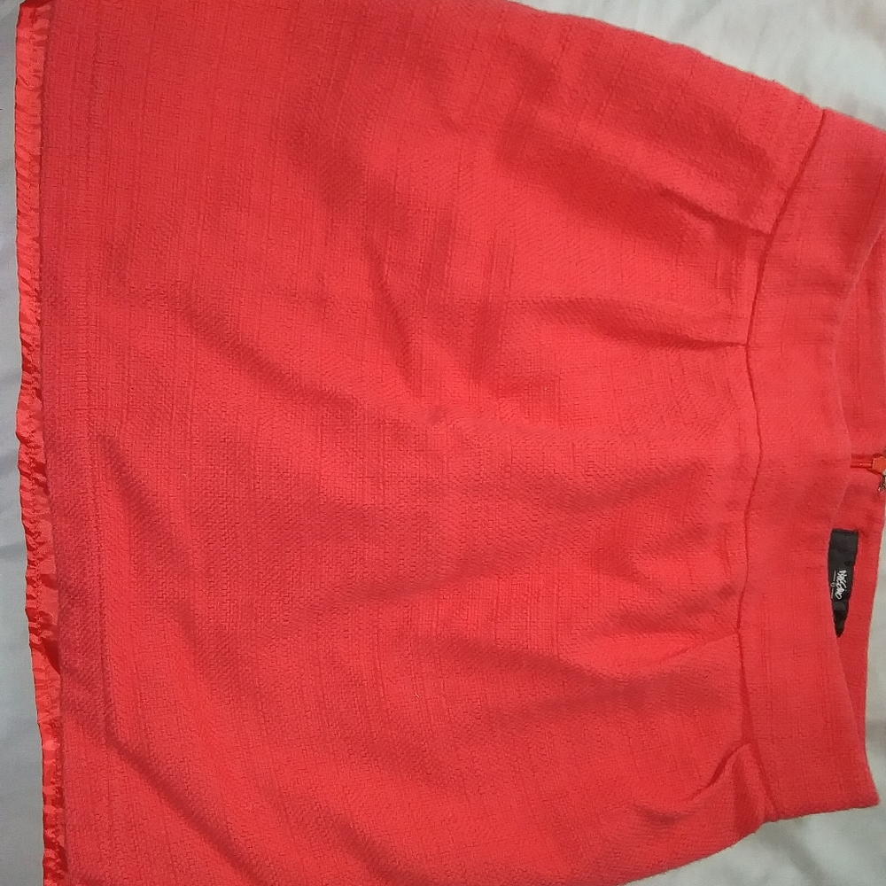 Fancy coral skirt